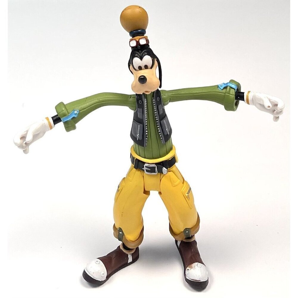 DISNEY Diamont Select Toys 6" Kingdom Hearts Articulated GOOFY Figure EUC